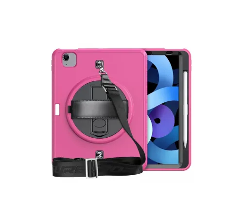 Apple iPad Pro 11 (2020) Kılıf Strap-C Otterbox Tablet Kapak - Pembe