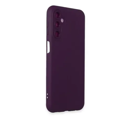 Samsung Galaxy M14 5G Kılıf Nano içi Kadife Silikon - Mor