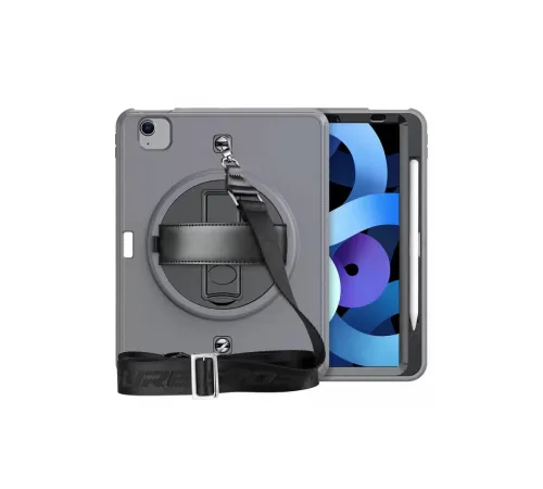 Apple iPad Pro 11 (2020) Kılıf Strap-C Otterbox Tablet Kapak - Gri