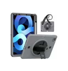 Apple iPad Pro 11 (2020) Kılıf Strap-C Otterbox Tablet Kapak - Gri