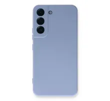 Samsung Galaxy S23 Plus Kılıf Nano içi Kadife Silikon - Lila