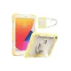 Apple iPad 10.2 (7.nesil) Kılıf Strap New Tablet Kapak - Sarı