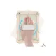 Apple iPad 5 Air 9.7 Kılıf Strap New Tablet Kapak - Pembe