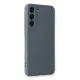 Samsung Galaxy S23 Plus Kılıf Nano içi Kadife Silikon - Gri