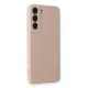 Samsung Galaxy S23 Plus Kılıf Nano içi Kadife Silikon - Pudra