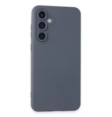 Samsung Galaxy S24 Kılıf Nano içi Kadife Silikon - Gri