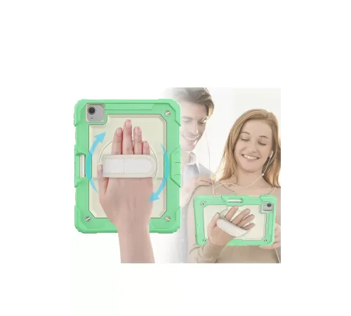Apple iPad Pro 11 (2020) Kılıf Strap New Tablet Kapak - Yeşil