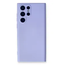 Samsung Galaxy S23 Ultra Kılıf Nano içi Kadife Silikon - Lila