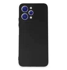 Xiaomi Redmi 12 Kılıf First Silikon - Siyah