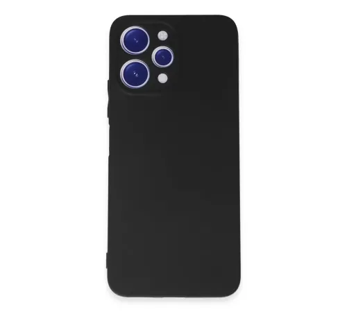 Xiaomi Redmi 12 Kılıf First Silikon - Siyah