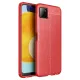 Samsung Galaxy A22 Kılıf Auto Focus Kapak - Kırmızı