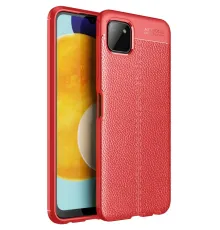 Samsung Galaxy A22 Kılıf Auto Focus Kapak - Kırmızı