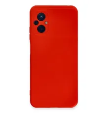 Xiaomi Poco M5 Kılıf Nano içi Kadife Silikon - Kırmızı