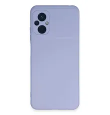 Xiaomi Poco M5 Kılıf Nano içi Kadife Silikon - Lila