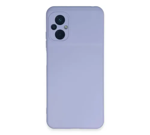 Xiaomi Poco M5 Kılıf Nano içi Kadife Silikon - Lila