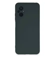 Xiaomi Poco M5 Kılıf Nano içi Kadife Silikon - Koyu Yeşil