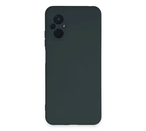 Xiaomi Poco M5 Kılıf Nano içi Kadife Silikon - Koyu Yeşil