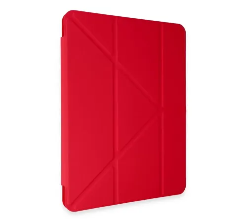 Xiaomi Pad 6 Kılıf Kalemlikli Mars Tablet Kılıfı - Kırmızı
