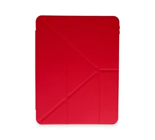 Xiaomi Pad 6 Kılıf Kalemlikli Mars Tablet Kılıfı - Kırmızı