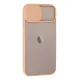 Apple iPhone 13 Kılıf Palm Buzlu Kamera Sürgülü Silikon - Pembe