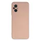 Xiaomi Poco M5 Kılıf Nano içi Kadife Silikon - Pudra