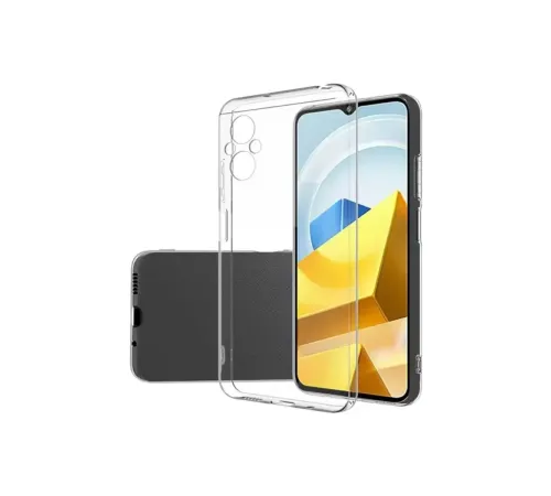 Xiaomi Poco M5 Kılıf Lüx Şeffaf Silikon