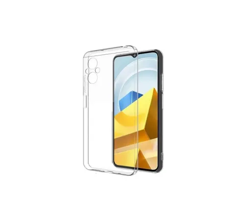 Xiaomi Poco M5 Kılıf Lüx Şeffaf Silikon