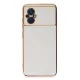 Xiaomi Poco M5 Kılıf Volet Silikon - Beyaz