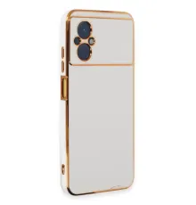 Xiaomi Poco M5 Kılıf Volet Silikon - Beyaz