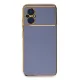 Xiaomi Poco M5 Kılıf Volet Silikon - Mavi