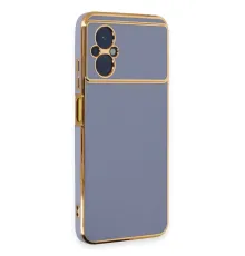 Xiaomi Poco M5 Kılıf Volet Silikon - Mavi