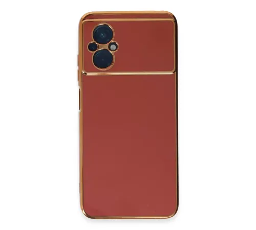 Xiaomi Poco M5 Kılıf Volet Silikon - Kırmızı