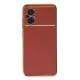 Xiaomi Poco M5 Kılıf Volet Silikon - Kırmızı