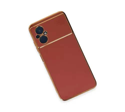 Xiaomi Poco M5 Kılıf Volet Silikon - Kırmızı