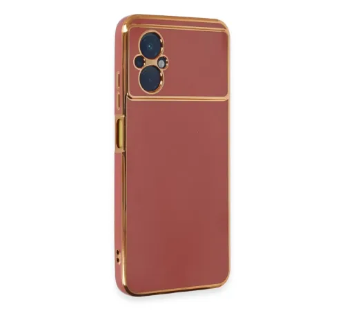 Xiaomi Poco M5 Kılıf Volet Silikon - Kırmızı