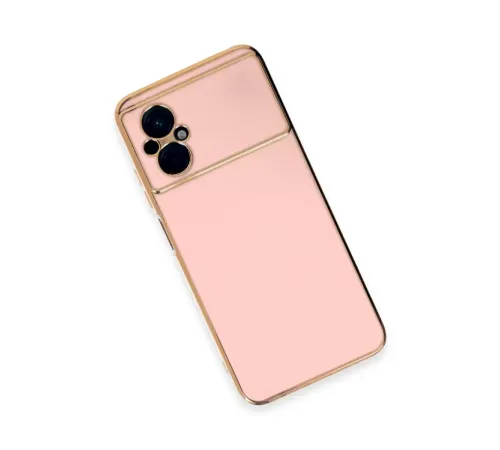 Xiaomi Poco M5 Kılıf Volet Silikon - Pembe