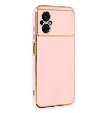 Xiaomi Poco M5 Kılıf Volet Silikon - Pembe