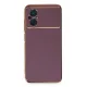 Xiaomi Poco M5 Kılıf Volet Silikon - Mor