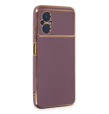 Xiaomi Poco M5 Kılıf Volet Silikon - Mor