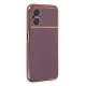 Xiaomi Poco M5 Kılıf Volet Silikon - Mor