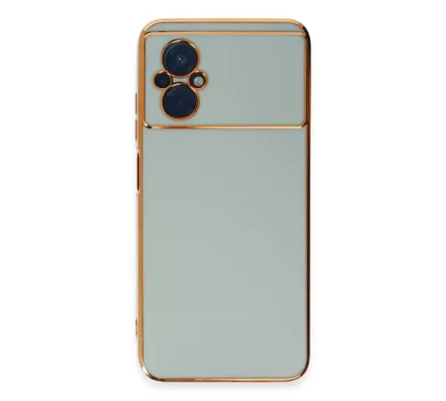 Xiaomi Poco M5 Kılıf Volet Silikon - Açık Yeşil