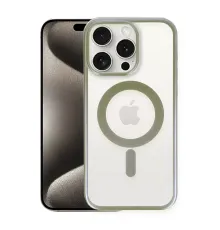 Apple iPhone 15 Pro Kılıf Erozi Magsafe Kapak - Gri