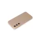 Samsung Galaxy S24 Kılıf Nano içi Kadife Silikon - Pudra