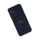 Xiaomi Poco M5 Kılıf Pars Lens Yüzüklü Silikon - Lacivert