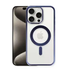 Apple iPhone 15 Pro Max Kılıf Erozi Magsafe Kapak - Lacivert