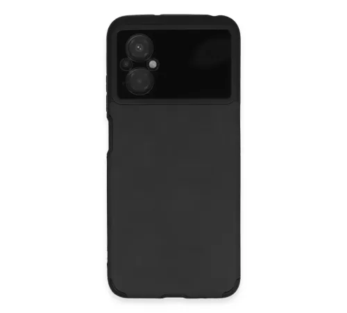 Xiaomi Poco M5 Kılıf Loop Deri Silikon - Siyah