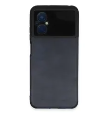 Xiaomi Poco M5 Kılıf Loop Deri Silikon - Lacivert