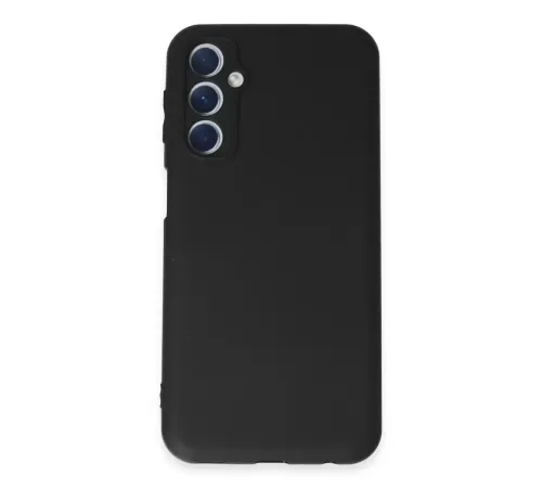 Samsung Galaxy M34 5G Kılıf First Silikon - Siyah