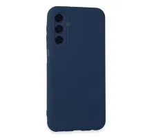 Samsung Galaxy M34 5G Kılıf First Silikon - Lacivert
