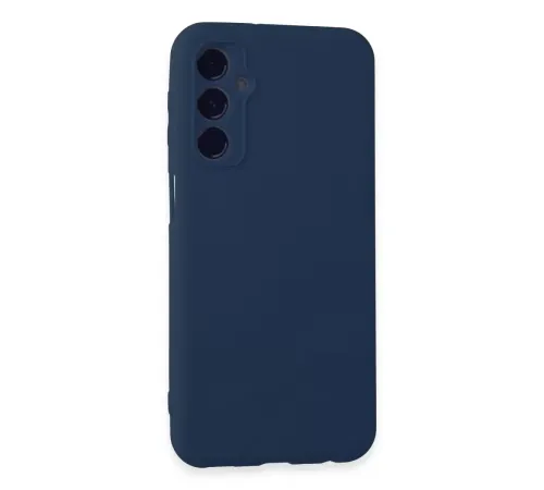 Samsung Galaxy M34 5G Kılıf First Silikon - Lacivert